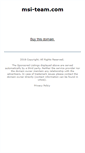 Mobile Screenshot of msi-team.com